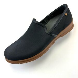 BOGS black SweetPea slip on waterproof loafers womens size 9 casual slip on